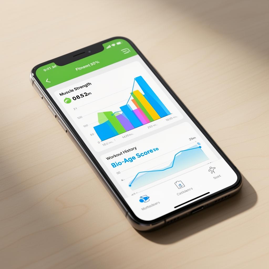 EGYM app met trainingsoverzicht