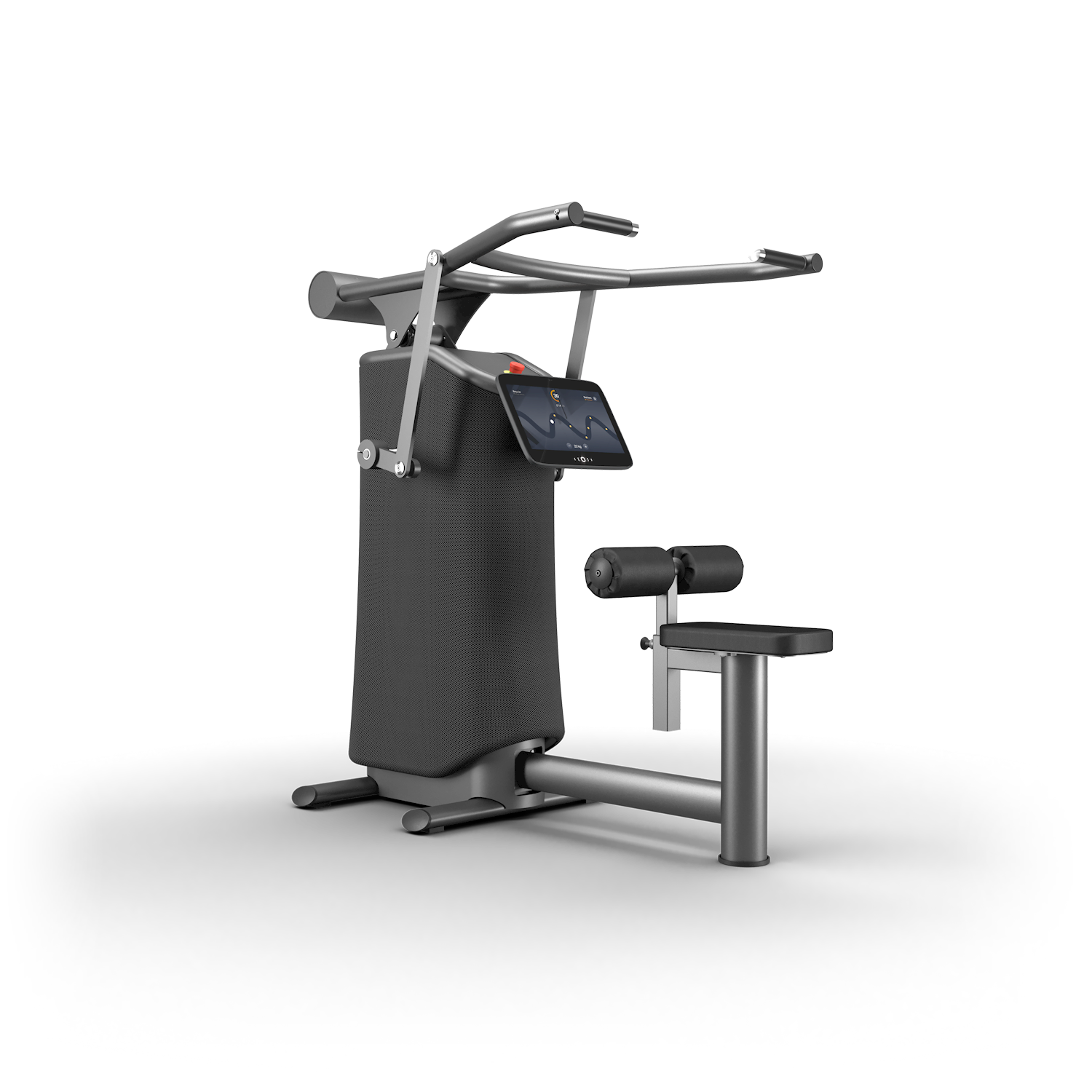 EGYM Lat Pulldown — krachtmachine voor rug, traint brede rugspier