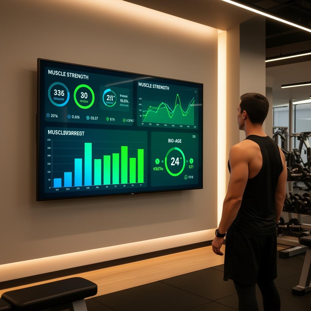 EGYM voortgangsscherm