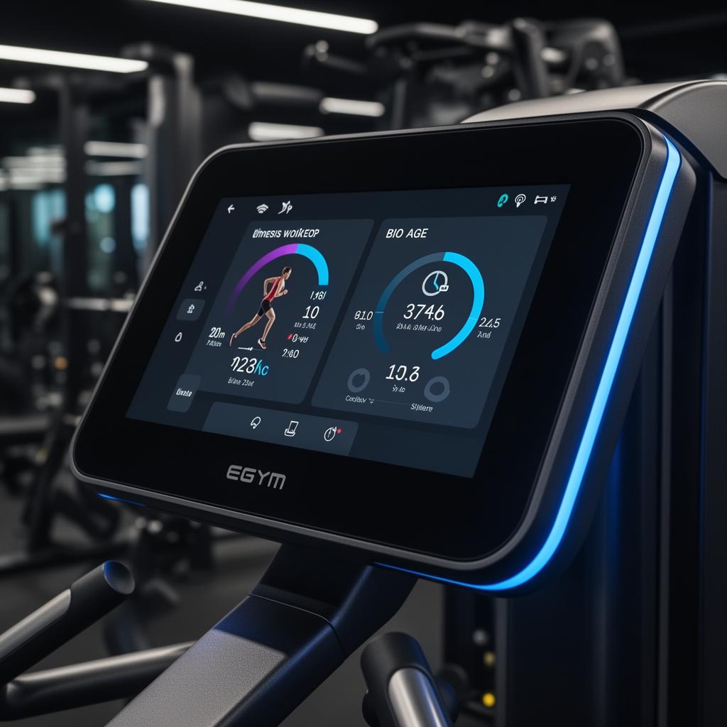 Spierkrachtmeting op EGYM Smart machine